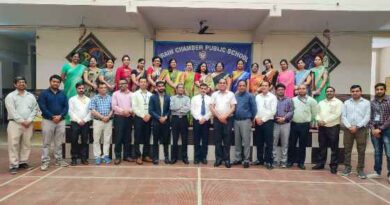 ग्रेन चैम्बर पब्लिक स्कूल Muzaffarnagar में स्ट्रेस मैनेजमेंट वर्कशॉप का आयोजन