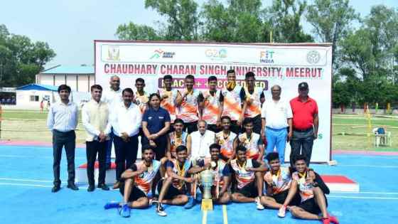 Meerut News: Ccs विश्वविद्यालय पुरुष खो-खो के फाइनल में कोल्हापुर ने औरंगाबाद को हराया Meerut News: Ccs विश्वविद्यालय पुरुष खो-खो के फाइनल में कोल्हापुर ने औरंगाबाद को हराया