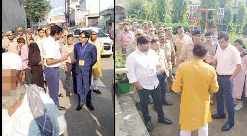 Muzaffarnagar News: डीएम अरविंद मल्लप्पा बंगारी, एसएसपी संजीव सुमन ने किया निरीक्षण Muzaffarnagar News: डीएम अरविंद मल्लप्पा बंगारी, एसएसपी संजीव सुमन ने किया निरीक्षण