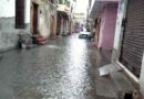 मूसलाधार बारिश से जनजीवन हुआ अस्त व्यस्त-Muzaffarnagar गली मौहल्लों में भरा पानी, बारिश से भीगा गेहूं