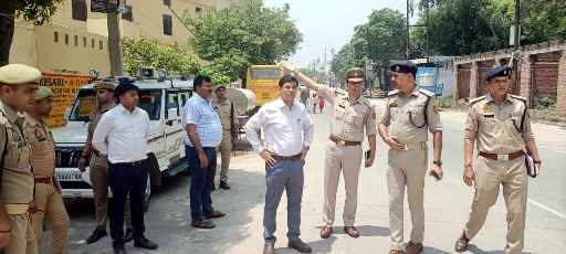 Muzaffarnagar News: मतगणना स्थल का निरीक्षण