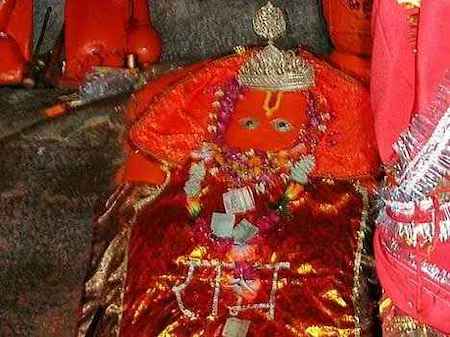 Old Hanuman In This Temple Of Chitrakoot