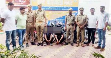 Muzaffarnagar: अन्तर्राज्यीय वाहन चोर किये गिरफ्तार