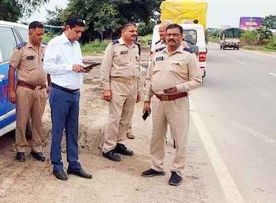 Muzaffarnagar: चलाया चैकिंग अभियान