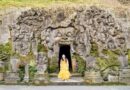 Indonesia के द्वीप बाली द्वीप पर Goa Gajah मंदिर