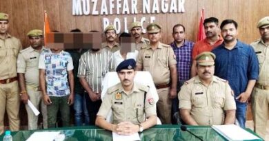Muzaffarnagar News: पुलिस एवं एसओजी द्वितीय की संयुक्त टीम द्वारा लूट का खुलासाः चार शातिर दबोचे