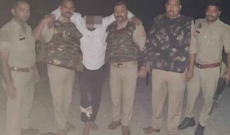 Kushinagar: मुठभेड़ में 25 हजार के इनामी पशु तस्कर गुलाम हसन को लगी गोली