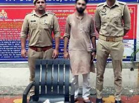 Muzaffarnagar: शातिर को नाजायज तंमचा ३१५ बोर मय ०२ जिन्दा कारतूस ३१५ बोर सहित कोतवाली पुलिस ने किया गिरफ्तार