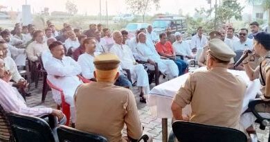 Muzaffarnagar: क्षेत्राधिकारी नई मण्डी द्वारा त्यौहारों के मद्देनजर ली बैठक