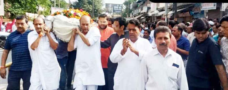 Muzaffarnagar-हृदय गति रूकने से समाजसेवी आशुतोष स्वरुप का दुखद निधन