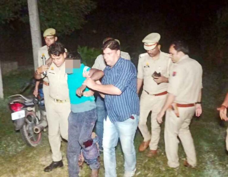 Muzaffarnagar Police: पंखी गैंग का एक शातिर वांछित ईनामी अभियुक्त मुठभेड में गिरफ्तार Muzaffarnagar Police: पंखी गैंग का एक शातिर वांछित ईनामी अभियुक्त मुठभेड में गिरफ्तार
