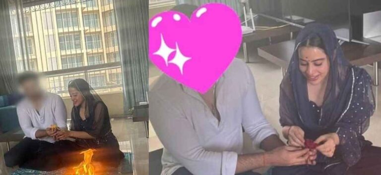 हवन कुंड के सामने पूजा करते हुए दिखाया गया-Uorfi Javed ने गुपचुप कर ली सगाई? हवन कुंड के सामने पूजा करते हुए दिखाया गया-Uorfi Javed ने गुपचुप कर ली सगाई?