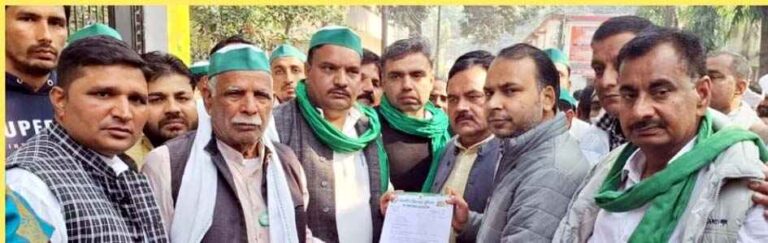 Muzaffarnagar: किसानो की समस्या को लेकर भाकियू कार्यकर्ताओं ने सौंपा ज्ञापन