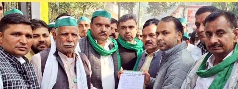 Muzaffarnagar: किसानो की समस्या को लेकर भाकियू कार्यकर्ताओं ने सौंपा ज्ञापन