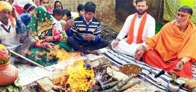 Muzaffarnagar: दधेडू कलां के शिव मन्दिर में शुद्धि यज्ञ का हुआ आयोजन