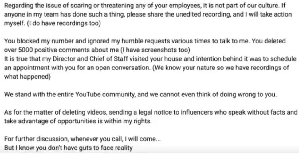 Vivek Bindra Reply To Sandeep2