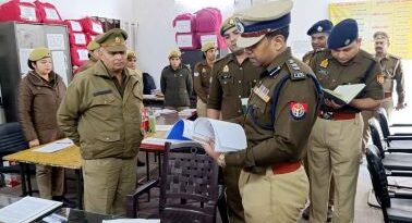 वरिष्ठ पुलिस अधीक्षक Muzaffarnagar ने निरीक्षण कर लिया व्यवस्थाओं का जायजा