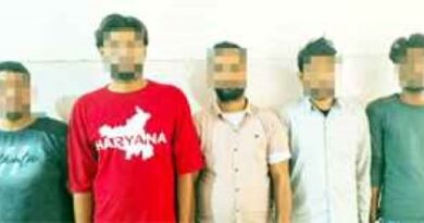 Muzaffarnagar News-अर्तराष्ट्रीय साइबर अपराध करने वाले जानसठ पुलिस ने 5 दबोचे
