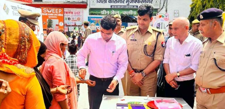 Muzaffarnagar News: आम जनमानस को मतदान के प्रति किया जागरूक