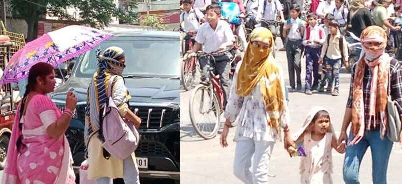 Muzaffarnagar: तेज गर्मी से नागरिक हुए परेशान, बाजारों मे दोपहर के वक्त सन्नाटा