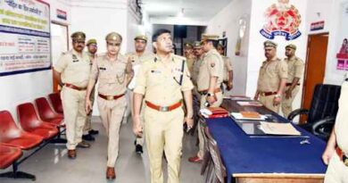 Muzaffarnagar News: एसएसपी ने किया थाना नई मंडी का निरीक्षण, आवश्यक दिशा-निर्देश दिये