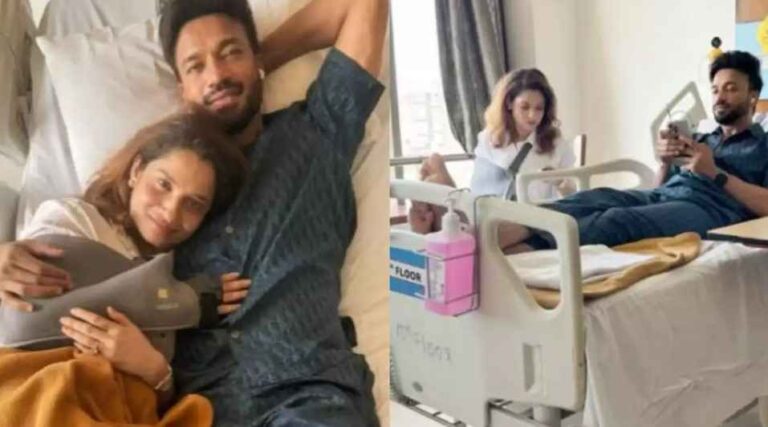 Ankita Lokhande का टूटा हाथ,अस्पताल में हुईं भर्ती