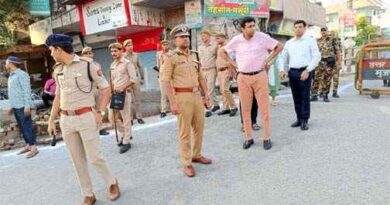 Muzaffarnagar जिलाधिकारी व वरिष्ठ पुलिस अधीक्षक ने किया निरीक्षण