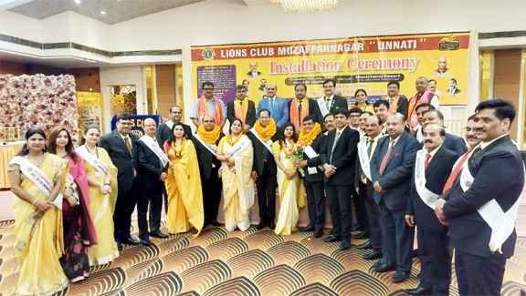 Muzaffarnagar News: लायंस क्लब उन्नति की शपथ ग्रहण समारोह आयोजित