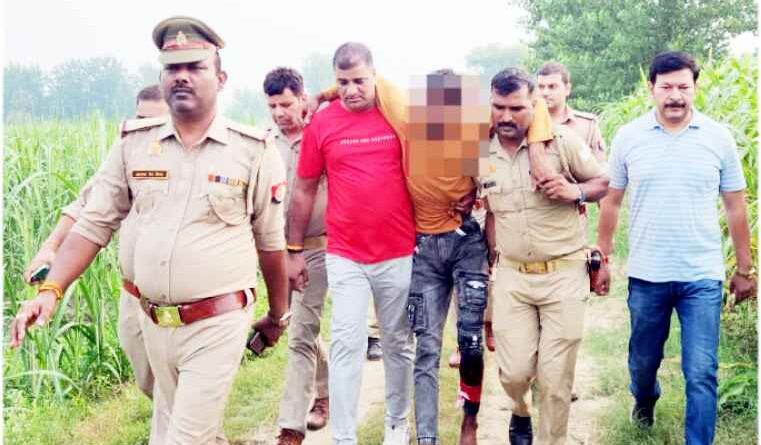 Budhana News: मुठभेड में तीन शातिर गिरफ्तार-लूट के ०२ अभियोगो का सफल अनावरण