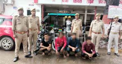 Muzaffarnagar News: थाना सिविल लाईन पुलिस द्वारा अन्तर्राज्यीय वाहन चोर लुटेरे गिरफ्तार