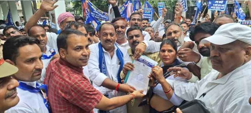 Muzaffarnagar News-भारत बन्द का ऐलान टांय-टांय फिस्स, प्रदर्शन कर सौंपा विभिन्न संगठनों ने ज्ञापन