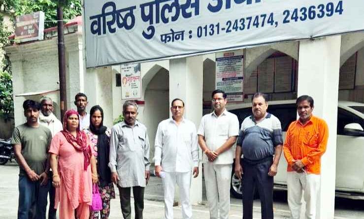 Muzaffarnagar News-शिवसेना का प्रतिनिधिमंडल एसएसपी से मिला