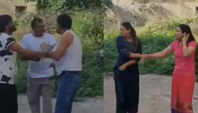 Agra में शर्मनाक घटना: थाना परिसर में महिला थाना प्रभारी और प्रेमी इंस्पेक्टर की पिटाई, वीडियो वायरल