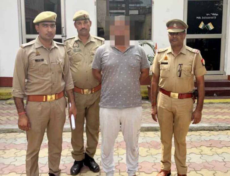 Muzaffarnagar: वांछित हिस्ट्रीशीटर अभियुक्त को दबोचा