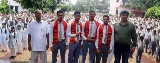 Muzaffarnagar News- भोकरहेड़ी के छात्रों का जनपदीय वॉलीबॉल टीम में चयन