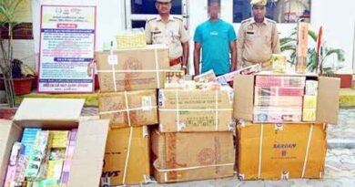 Muzaffarnagar News: अवैध पटाखा विक्रेता को Mansurpur पुलिस ने दबोचा