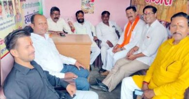 Muzaffarnagar- यशवीर जी महाराज की मुहिम का किया समर्थन संयुक्त हिंदू मोर्चा ने