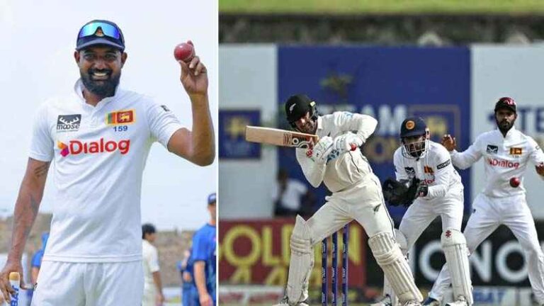 श्रीलंका की धमाकेदार जीत:  Prabath Jayasuriya ने लिया 6 विकेट, कामिंडु मेंडिस का शानदार शतक