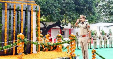 Muzaffarnagar में पुलिस स्मृति दिवस: शहीदों को दी गई श्रद्धांजलि