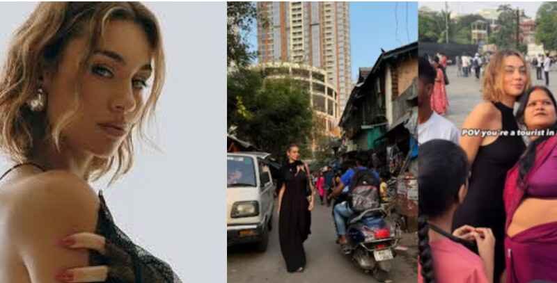 विदेशी महिला के साथ मुंबई की सड़कों पर लोगों की ‘सेल्फी होड़’, Dj Ewa Zawada ने की भारत की तारीफ