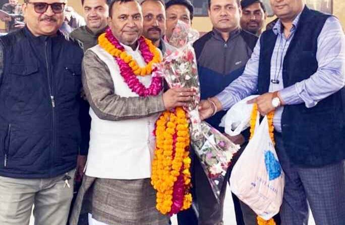 Muzaffarnagar में ऐतिहासिक स्वागत: रामनिवास त्यागी बने हाइड्रोइलेक्ट्रिक इंप्लाइज यूनियन उत्तर प्रदेश के प्रदेश अध्यक्ष