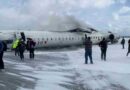 Canada Plane Crash: टोरंटो एयरपोर्ट पर Delta Flight 4819 बर्फीले रनवे पर पलटी, 18 घायल – यात्रियों की आंखों देखी दहशत!