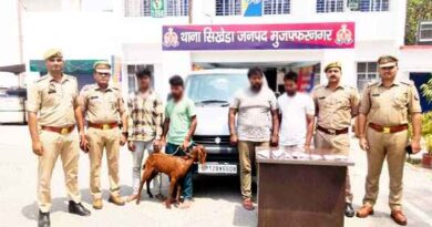 शातिर बकरी चोरों का पर्दाफाश, Muzaffarnagar पुलिस ने चोरी की बकरियाँ और नगदी के साथ 4 आरोपी दबोचे