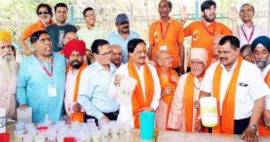 Muzaffarnagar में शहीद भगत सिंह एकता मंच का 23वां ग्रीष्मकालीन जल सेवा कार्यक्रम, प्यासे को पानी पिलाना है सबसे बड़ा पुण्य कार्य