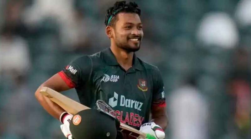 Najmul Hossain शांतो के दोहरे शतक से बांग्लादेश-श्रीलंका टेस्ट ड्रॉ, एंजेलो मैथ्यूज का आखिरी टेस्ट मैच रहा यादगार