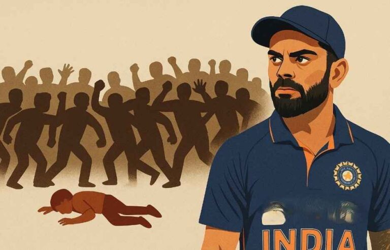 विराट कोहली के स्वागत में मौत का मातम: क्या Cricket का जुनून हमारी इंसानियत को निगल रहा है?
