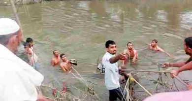 Muzaffarnagar में दर्दनाक हादसा – चारे से लदी भैंसा बुग्गी नदी में पलटी, किसान घायल, भैंसे की मौत से गांव में कोहराम