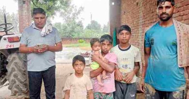 Muzaffarnagar में तेज बारिश से ढहा गरीब परिवार का आशियाना, बाल-बाल बचे 6 लोग – मुआवजे की मांग तेज