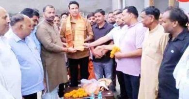 Muzaffarnagar में पूर्व विधायक संगीत सिंह का जोरदार स्वागत, भाजपा कार्यकर्ताओं और नागरिकों ने किया अभिवादन