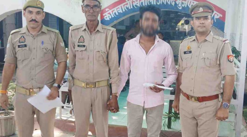 हत्या के प्रयास और गाली-गलौच के वांछित अभियुक्त को खतौली Muzaffarnagar पुलिस ने किया गिरफ्तार, बरामद हुआ हथियार